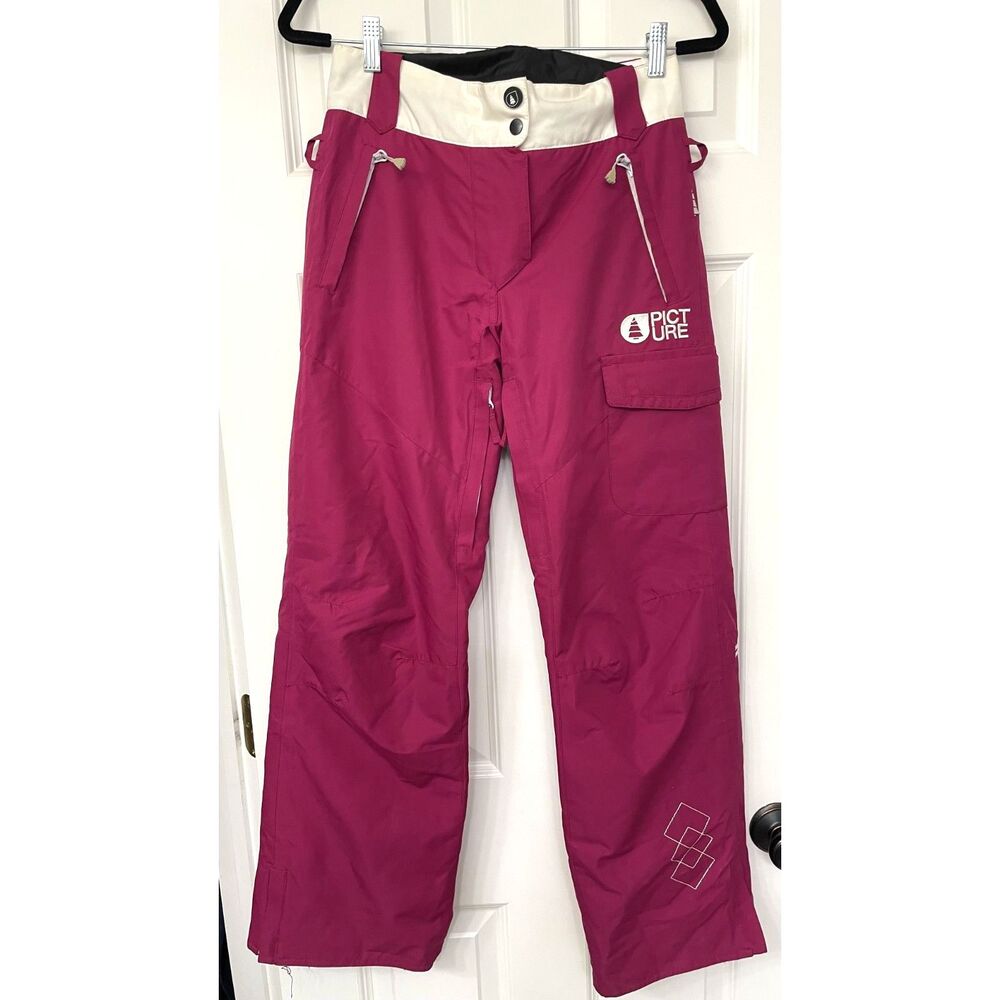 Picture Organic Slalom Ski/SnowPant Berry Size XS